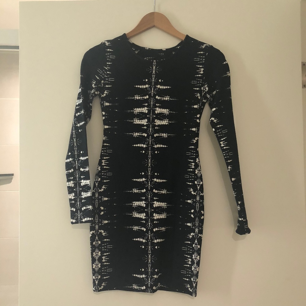 Dark Navy Bodycon Dress